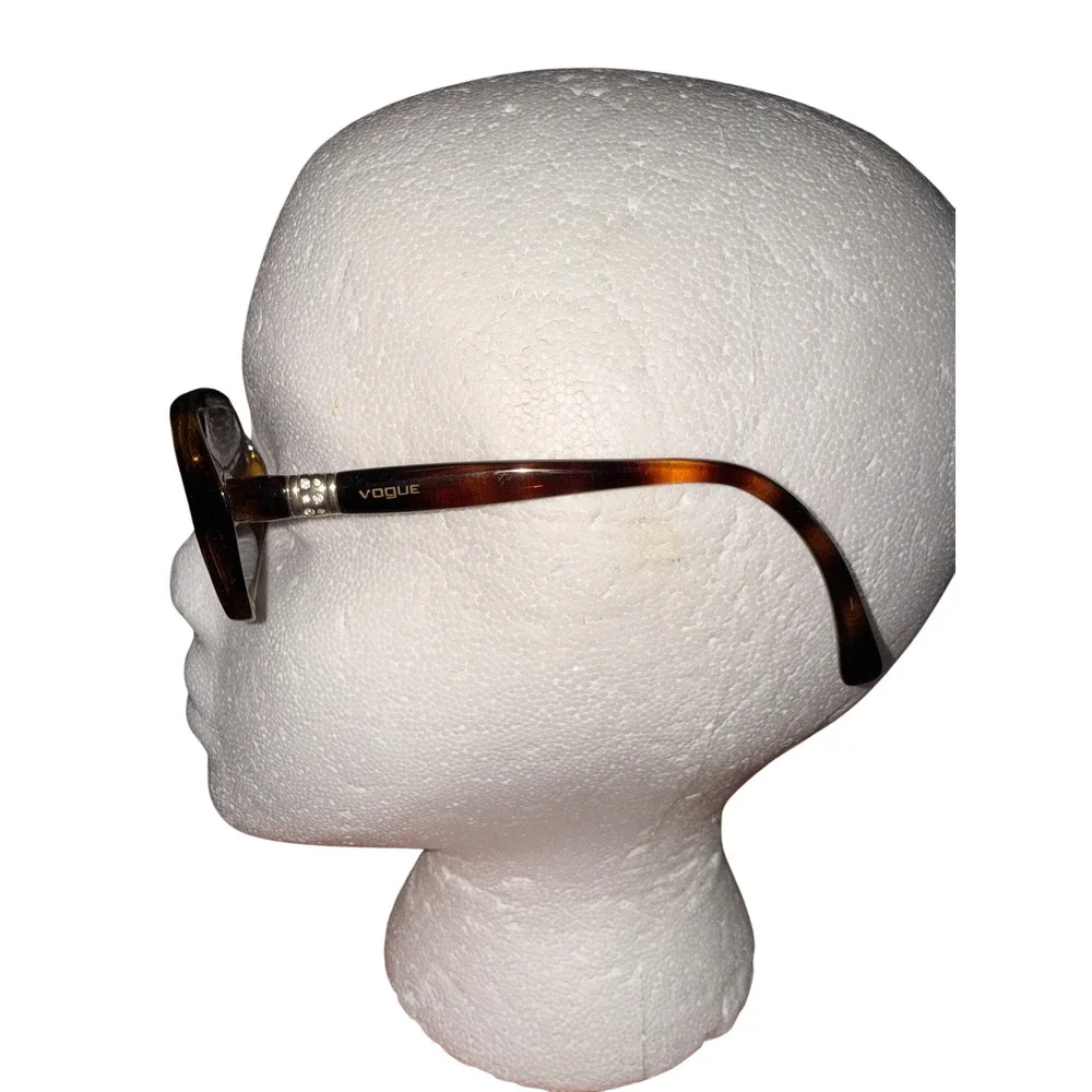 Vogue VO 2964-SB Dark Tortoise‎ Crystal Accent Rectangular Sunglass FRAMES ONLY